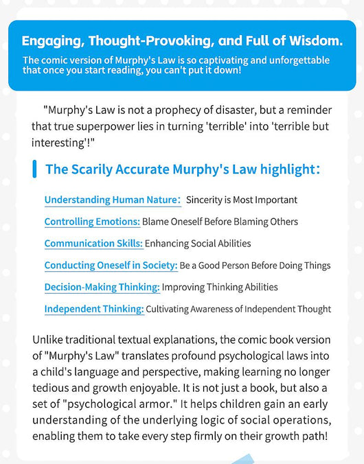 Engaging thought-provoking - 6 chapter highlights